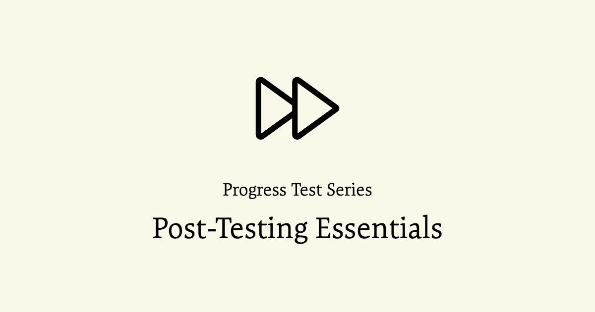 Post-Testing Essentials - Training & Data Support - GL Assessment