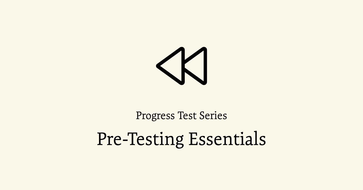 Pre-Testing Essentials - Training & Data Support - GL Assessment